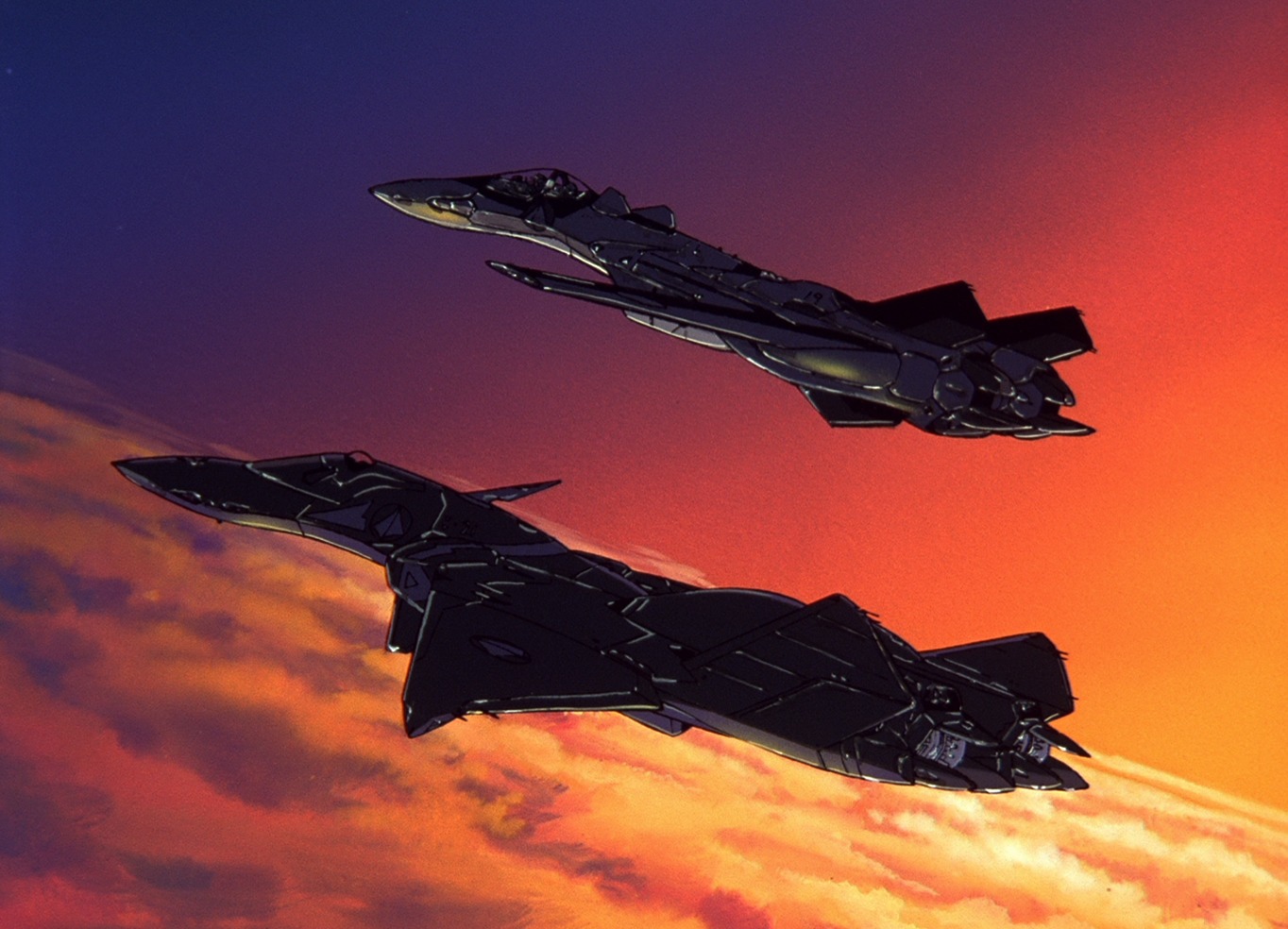 「マクロスプラス MOVIE EDITION」ビジュアル (c)1995 BIGWEST/MACROSS DELTA PROJECT