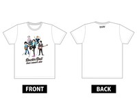 真壁陽平が描いたイラストデザインのTシャツサンプル。