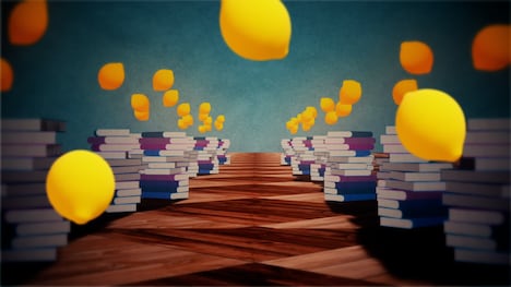 おとといフライデー「レモンキャンディー」ミュージックビデオより。