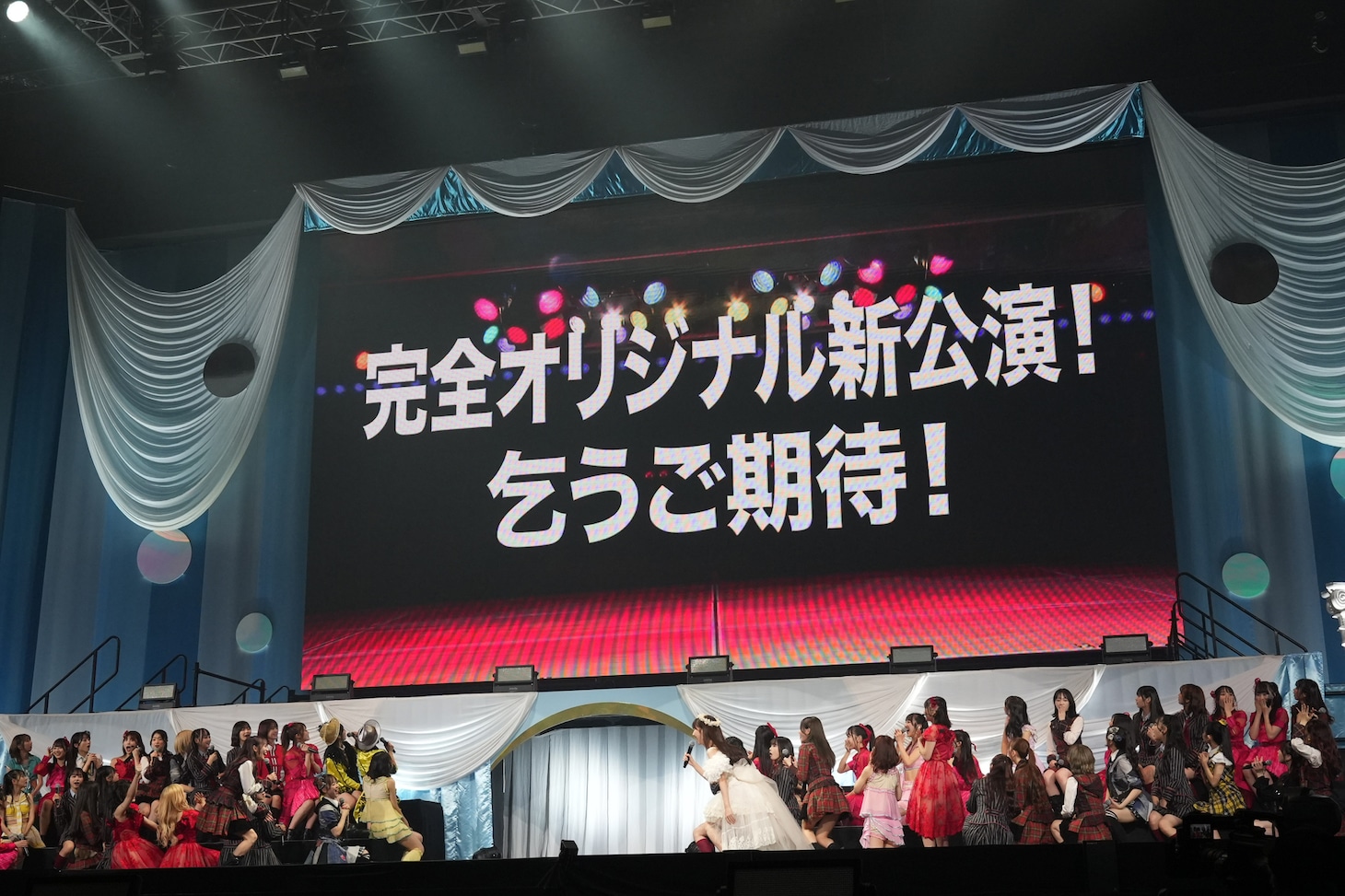 オリジナル新公演発表の様子。(c)AKB48