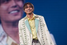 微笑む永瀬廉（King & Prince）。