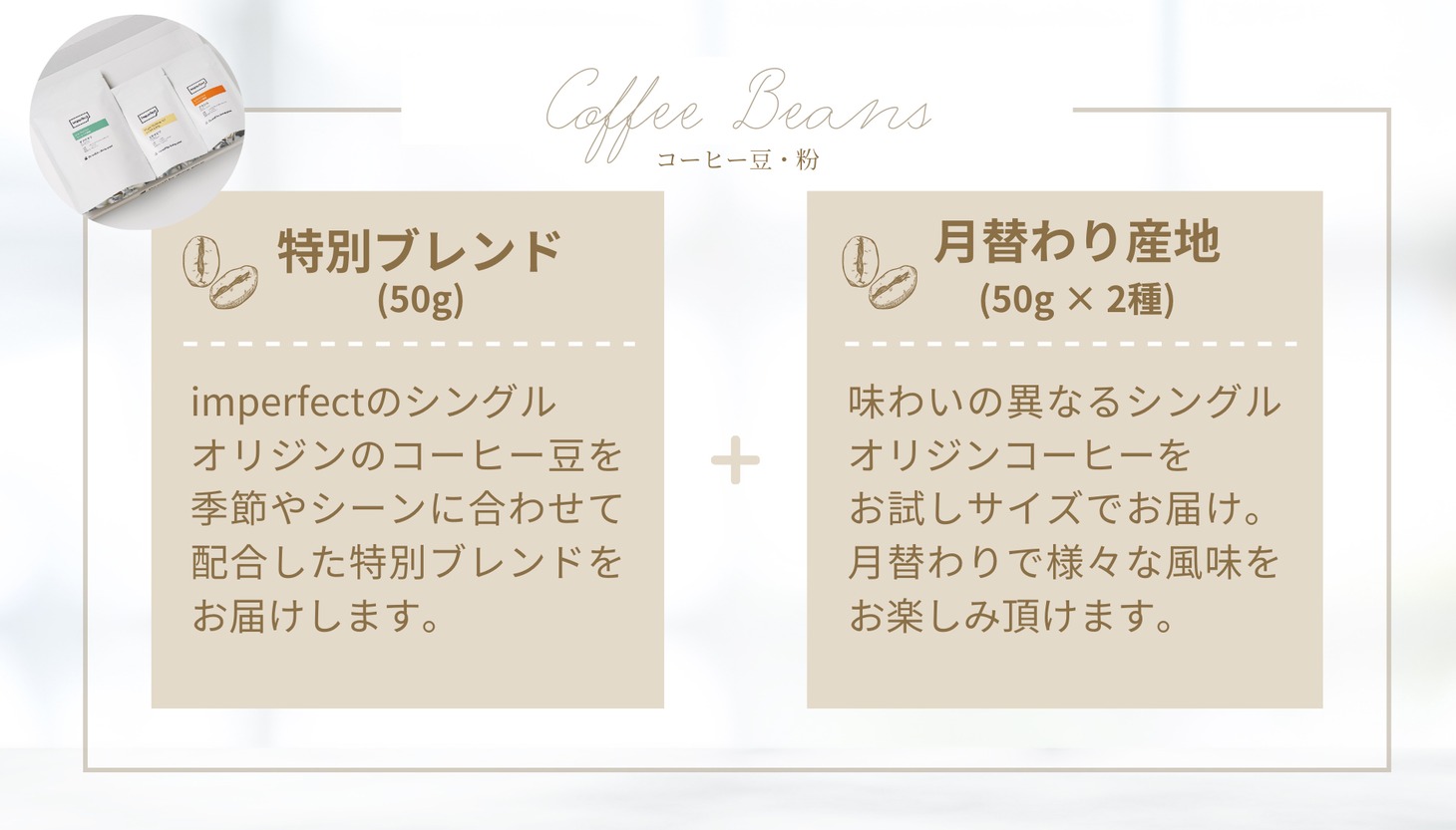 コーヒーのサブスクサービスの詳細。