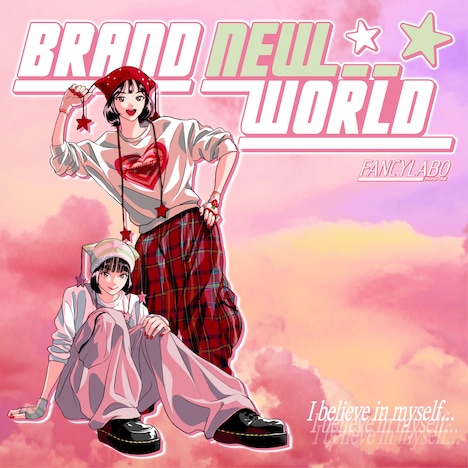 FANCYLABO「Brand New World」配信ジャケット