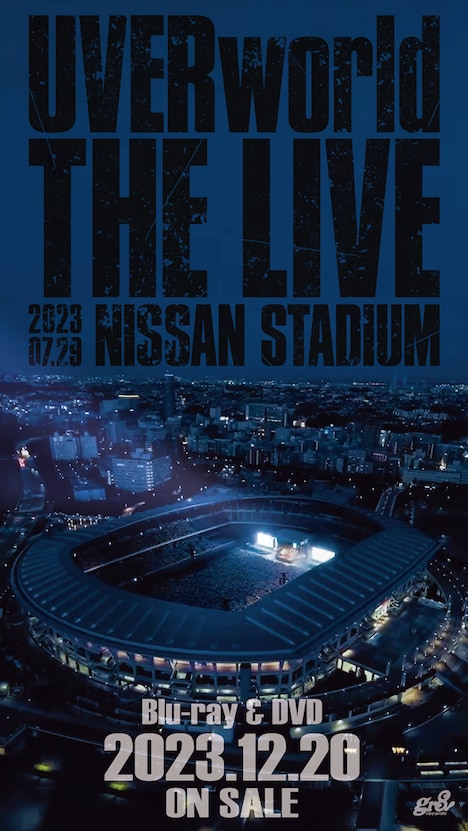 UVERworld「UVERworld THE LIVE at NISSAN STADIUM 2023.07.29」告知用画像