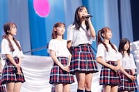 19期生オーディションについて語る小栗有以。(c)AKB48