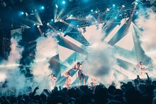 「INUWASI Tokyo Oneman Tour THE FINAL〝 INWS 〟」の様子。（撮影：真島洸）