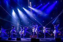 私立恵比寿中学「オケラディスコ2023」の様子。