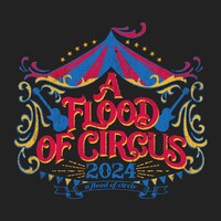 a flood of circle「A FLOOD OF CIRCUS 2024」ロゴ
