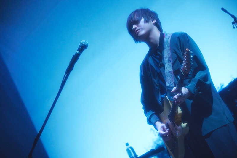 長田カーティス（G）（撮影：鳥居洋介）