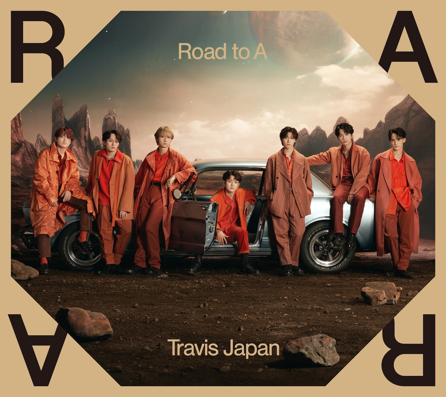 Tavis Japan「Road to A」初回J盤ジャケット