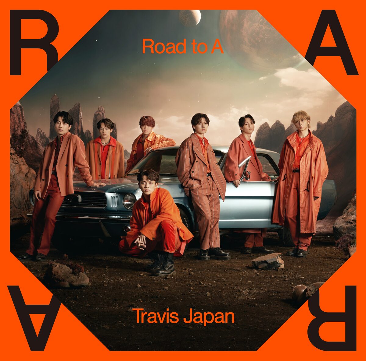 Travis Japan「Road to A」通常盤ジャケット - Travis Japan、ゲームが 