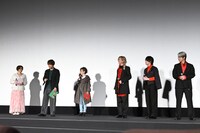 「ONE PIECE FILM RED」舞台挨拶の様子。