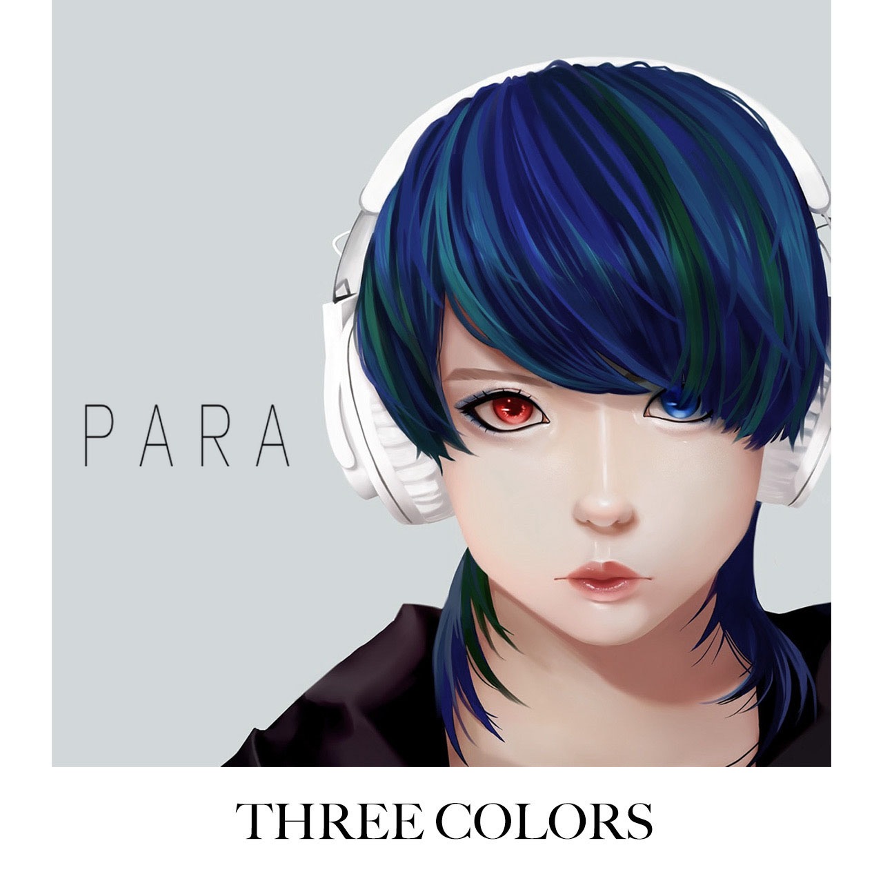 PARA「THREE COLORS」配信ジャケット