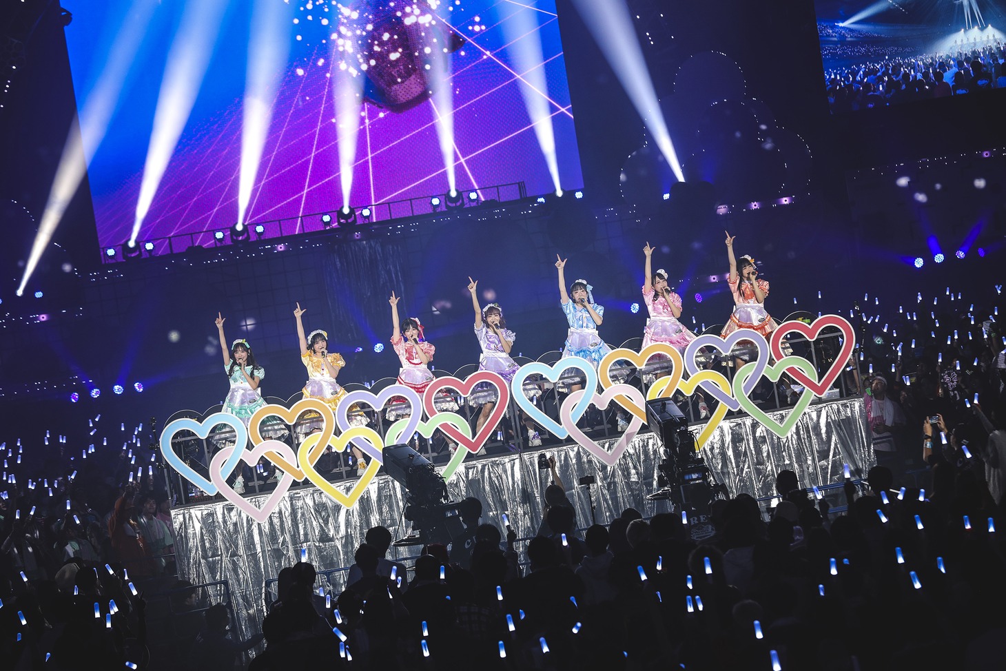 「FRUITS ZIPPER JAPAN TOUR 2023 -AUTUMN-」最終公演の様子。