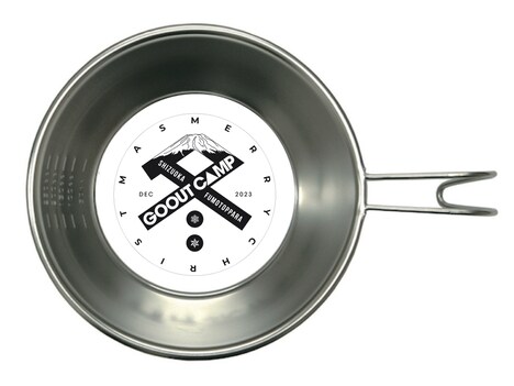 「GO OUT CAMP 冬 2023」特製シェラカップ