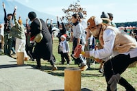 過去に開催された「GO OUT CAMP 冬」の様子。