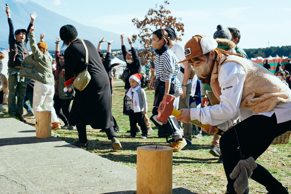 過去に開催された「GO OUT CAMP 冬」の様子。
