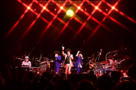 Skoop On Somebody「Discotique Nite 2023」東京公演の様子。（撮影：高田真希子）