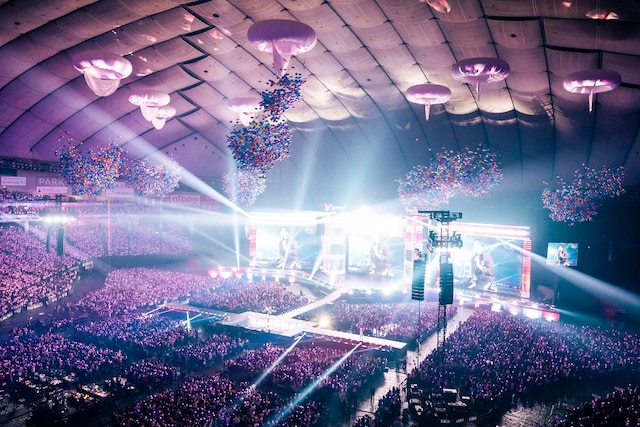 「Stray Kids 5-STAR Dome Tour 2023」東京ドーム公演の様子。（撮影：田中聖太郎）