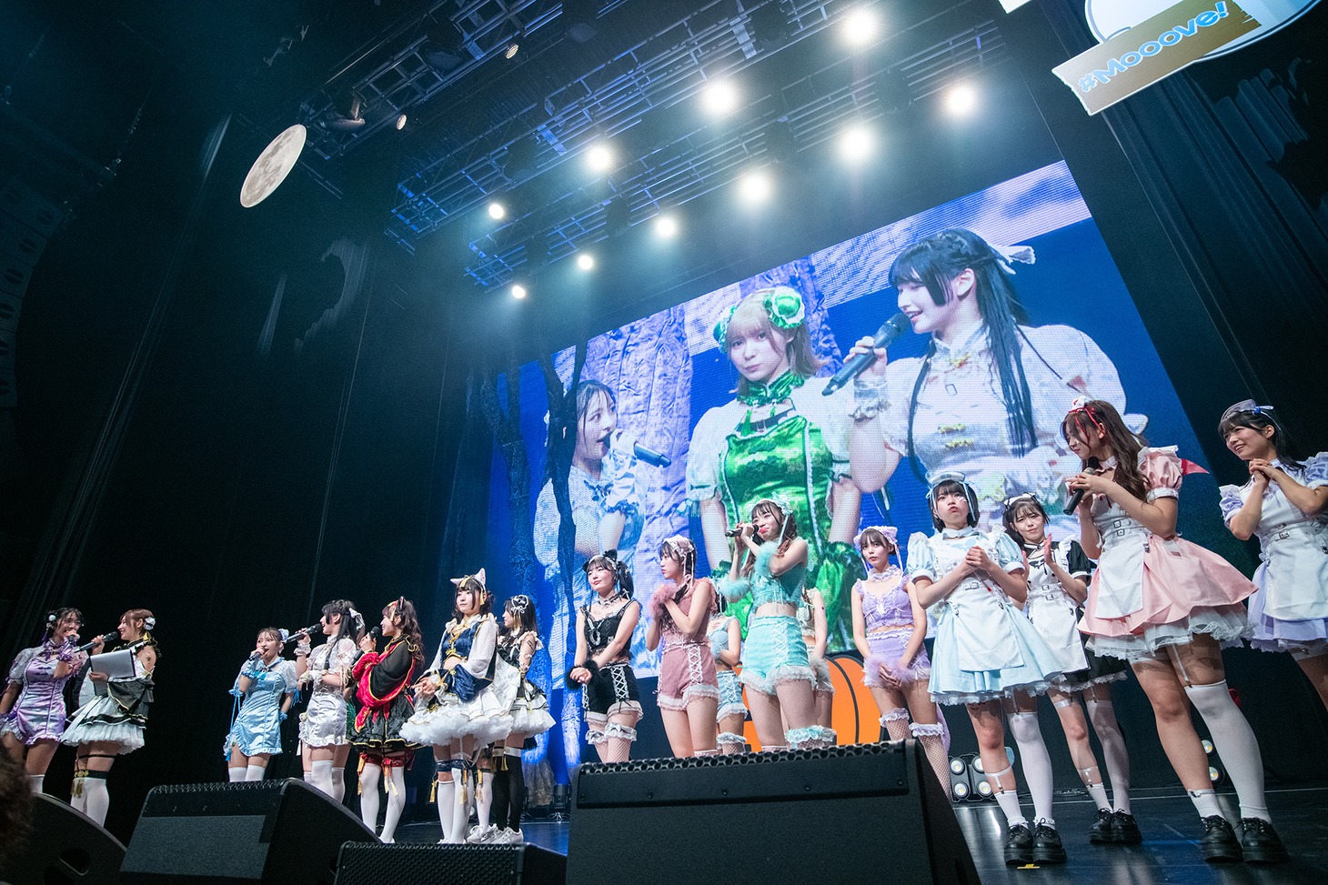 「HASHTAGNIGHT vol.8 ゾンビの花嫁」エンディングの様子。