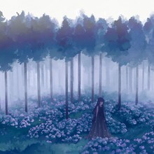 Daoko「Allure of the Dark」配信ジャケット