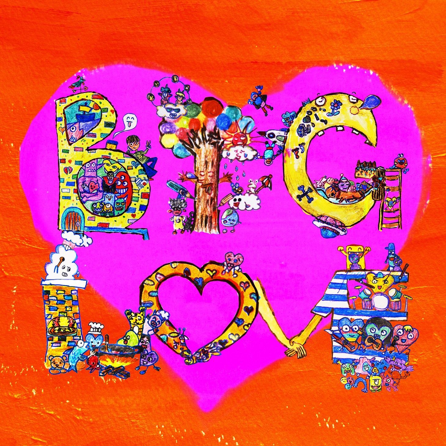 TENDOUJI「BIGLOVE」配信ジャケット