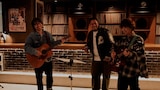 左から曽我部恵一(サニーデイ・サービス)、OMSB(SIMI LAB)、オカモトコウキ(OKAMOTO'S)。