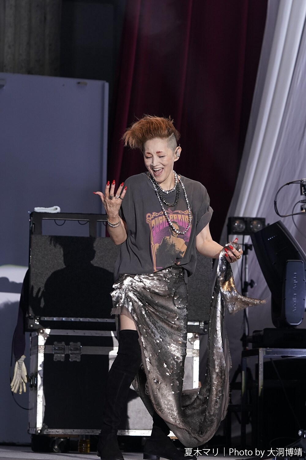 夏木マリ（撮影：大洞博靖） [画像ギャラリー 8/18] - 音楽ナタリー