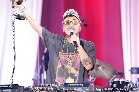 石野卓球(電気グルーヴ)(撮影:秋田夏虎)