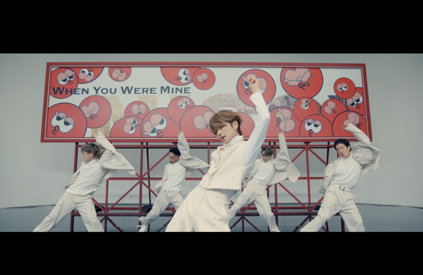 Nissy「When You Were Mine DANCESTAGE ver.」MVのサムネイル。