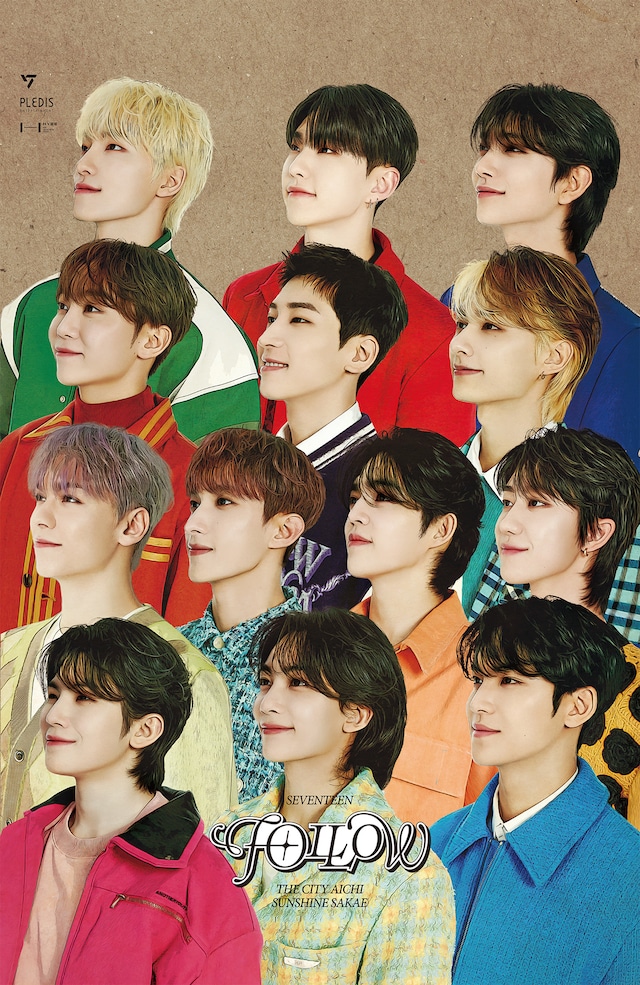 「SEVENTEEN TOUR 'FOLLOW' TO JAPAN」ビジュアル (c)(P)&(C) PLEDIS Entertainment