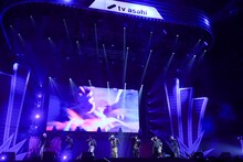 BE:FIRSTのステージの様子。 (c)テレビ朝日 ドリームフェスティバル2023 / 写真：岸田哲平