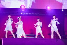 左からかしゆか、ナヲちゃん、のっち、あ～ちゃん。 (c)テレビ朝日 ドリームフェスティバル2023 / 写真：岸田哲平