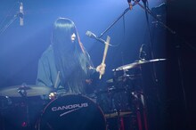 フクダヒロア（Dr / 羊文学） (c)テレビ朝日 ドリームフェスティバル2023 / 写真：岸田哲平