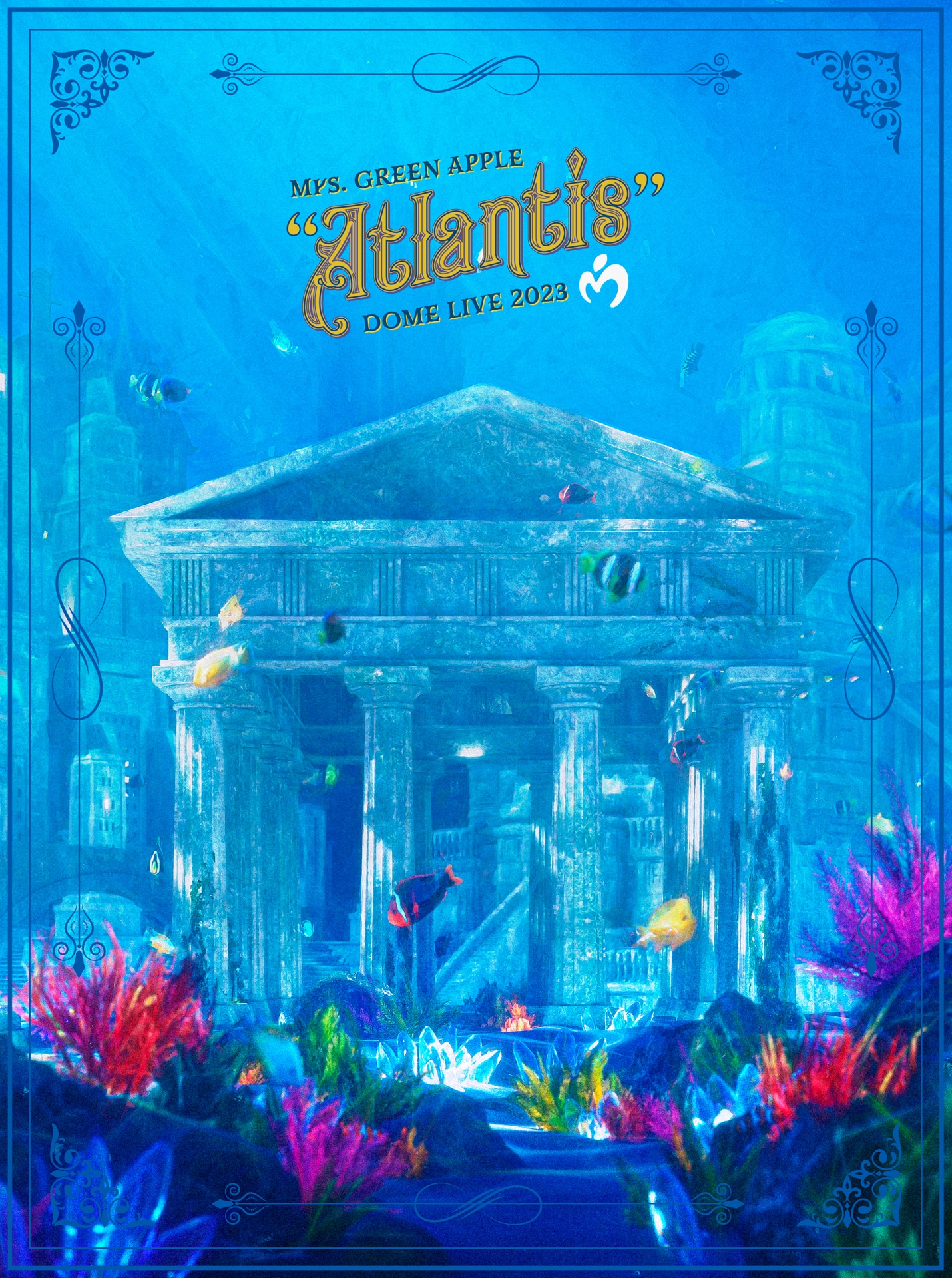 Mrs. GREEN APPLE「DOME LIVE 2023 "Atlantis"」ジャケット