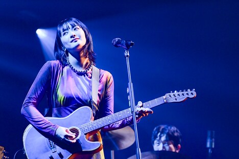 長屋晴子（緑黄色社会）(c)テレビ朝日ドリームフェスティバル2023 / 写真：岸田哲平