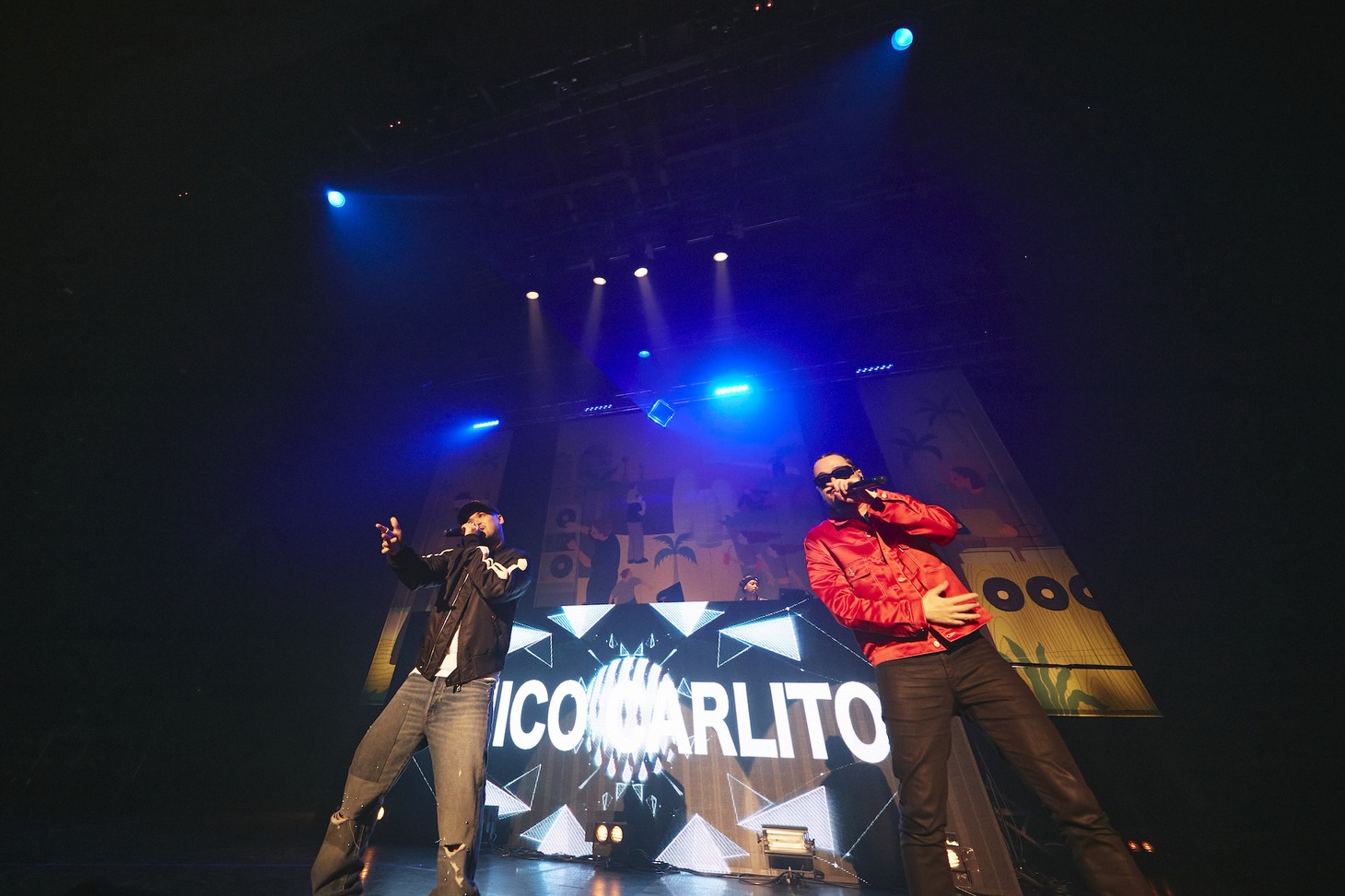 左からCHICO CARLITO、ELIONE。