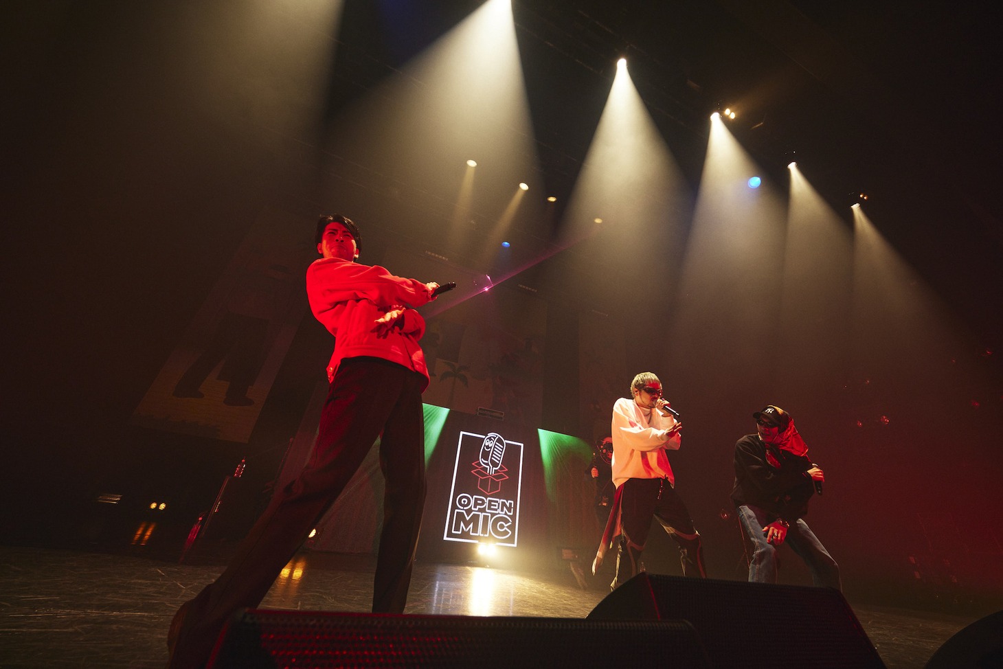 「OPEN MIC by JIM BEAM Special Session」より、「Tokyo Zoo」の様子。