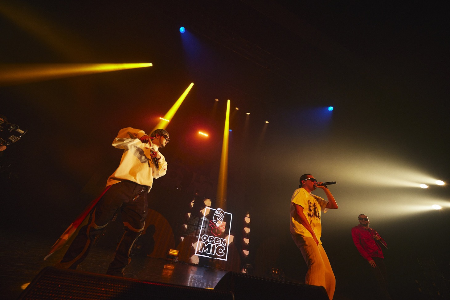 「OPEN MIC by JIM BEAM Special Session」より、「MR.DYNAMITE」の様子。