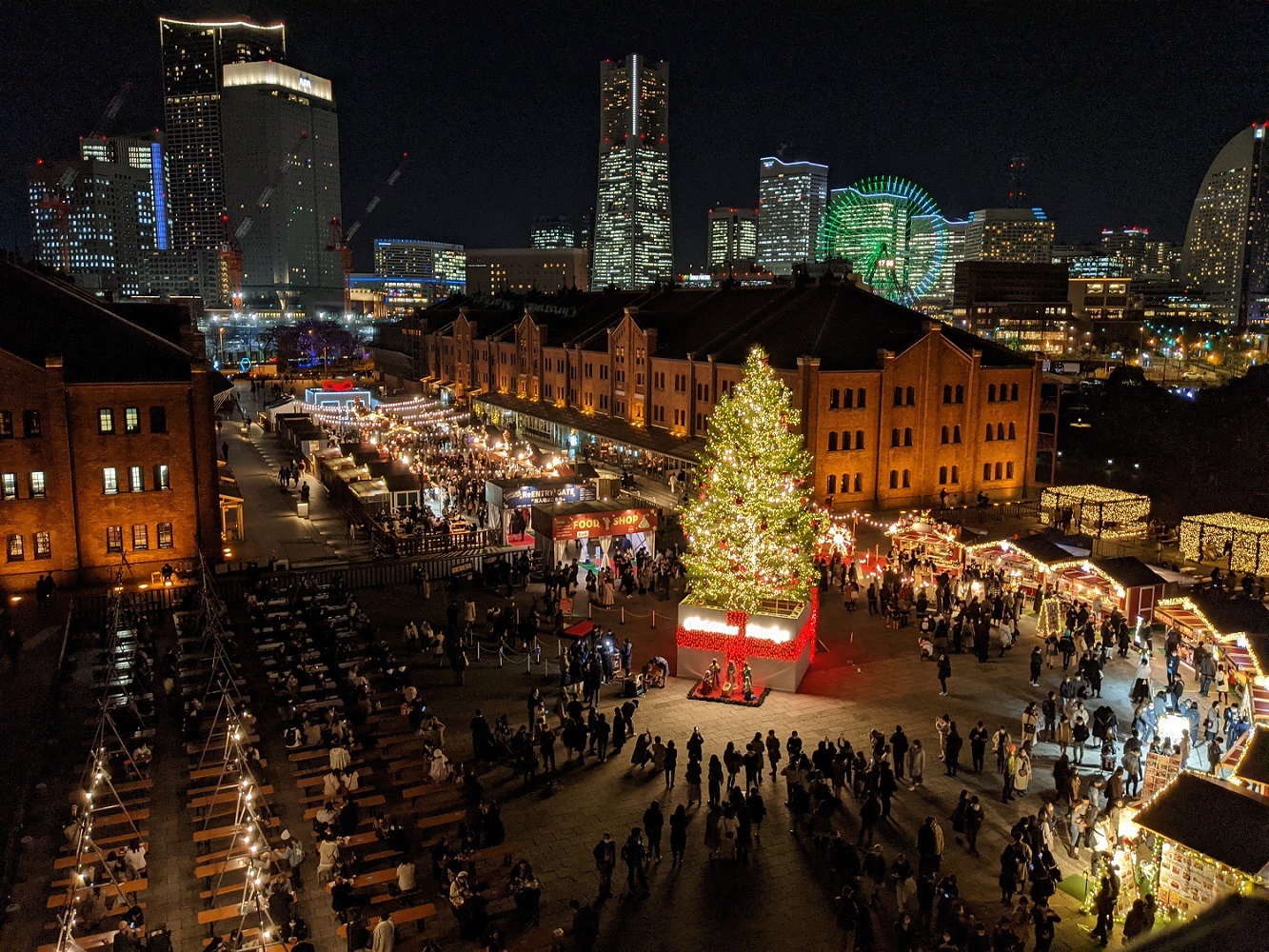 「Christmas Market in 横浜赤レンガ倉庫」会場イメージ