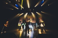 左から般若、R-指定、KEN THE 390。