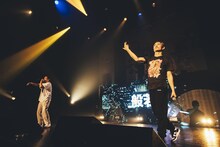 左からZeebra、般若。