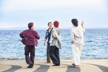 THE RAMPAGE「Can't Say Goodbye」ミュージックビデオの撮影風景。