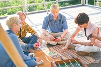 THE RAMPAGE「Can't Say Goodbye」ミュージックビデオの撮影風景。