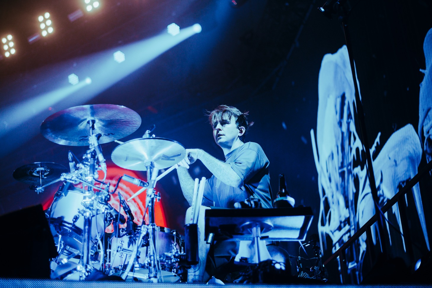 マット・ニコルス （Dr / Bring Me The horizon）（Photo by Jonti Wild）