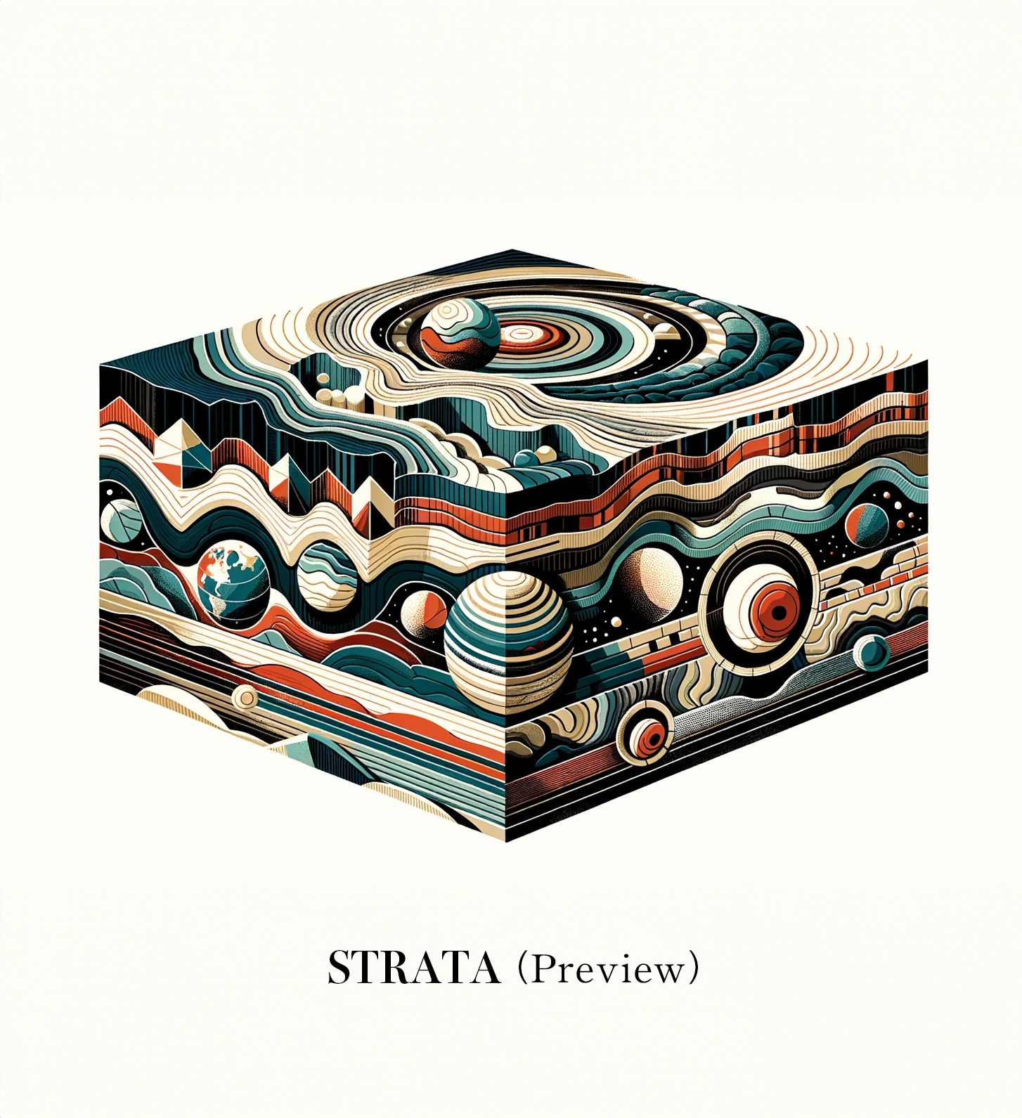 LITE「STRATA（Preview）」配信ジャケット