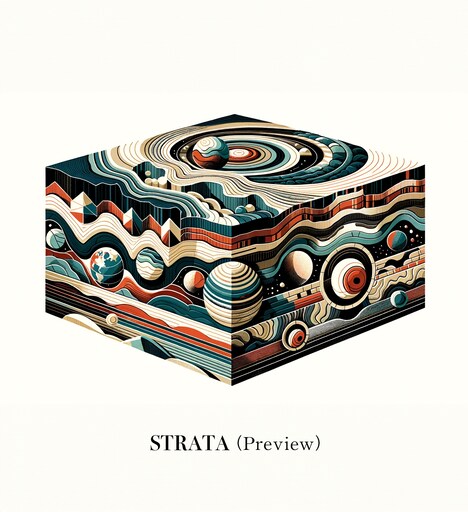 LITE「STRATA(Preview)」配信ジャケット