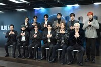 「THEMISSION-TOKYO GAME STADIUM-」配信記念会見の様子。