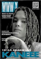 Kaneee 1st E.P. 『ICON』release live告知ビジュアル