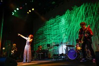 相川七瀬のライブの様子。（撮影：田中和子）